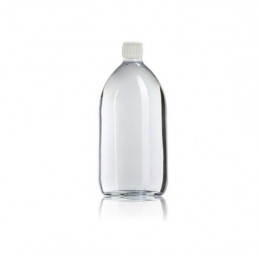 1000 ml glass bottle for pharmacy and laboratory