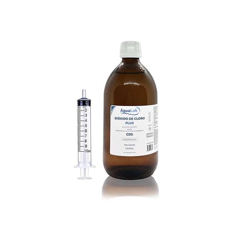 Chlorine Dioxide PLUS 500ml Glass Bottle