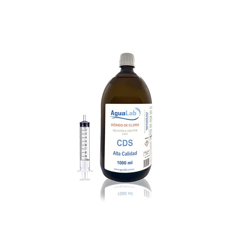 Chlorine Dioxide 1000ml Glass Bottle