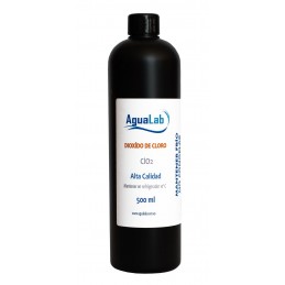 Chlorine Dioxide 500ml HDPE Plastic Bottle