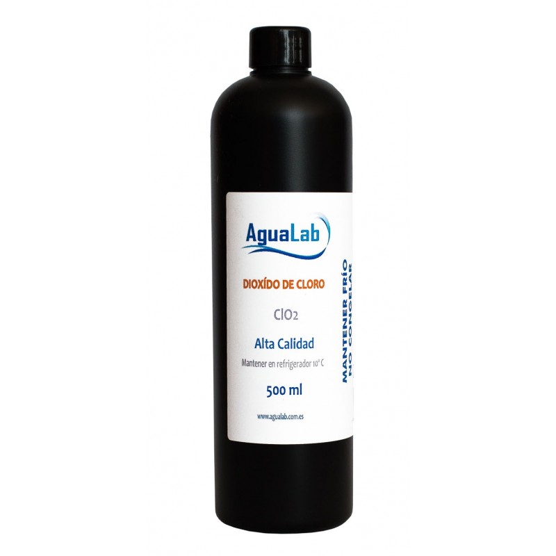 Chlorine Dioxide 500ml HDPE Plastic Bottle