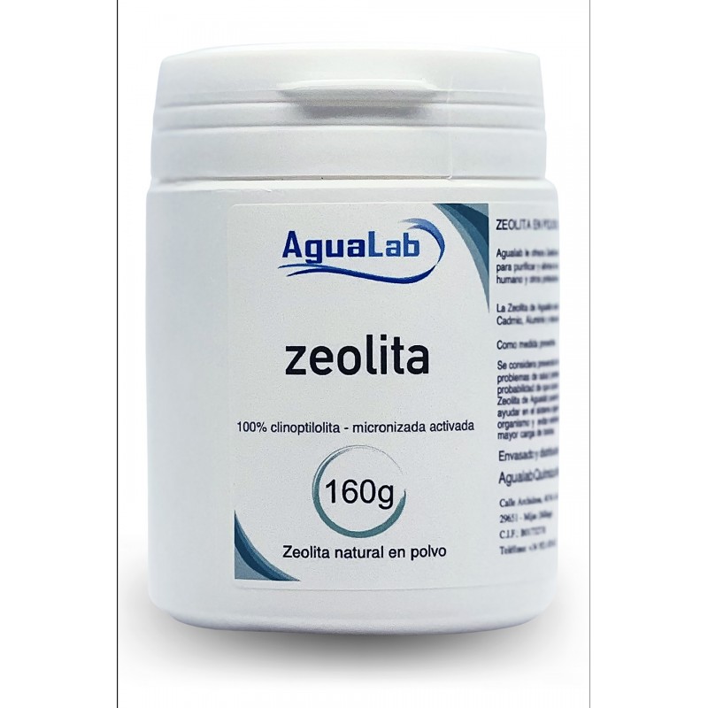 Zeolite Clinoptilolite powder HIGH QUALITY - 160g AGUALAB